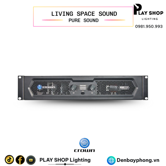 Đẩy Công Suất Crown KVS 700
