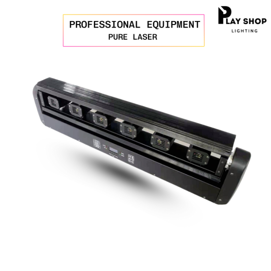 Đèn Mành 6 Mắt Laser Full Màu