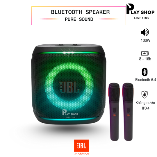 Loa JBL Partybox Encor - 2 Mic