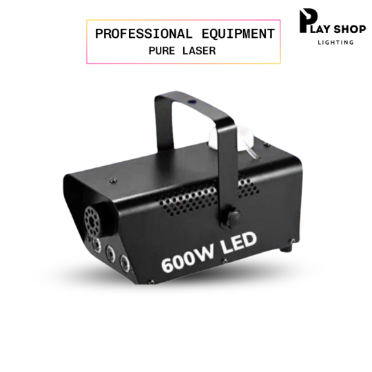 Máy Tạo Khói Mini 600W LED 7 Màu ( Tặng Dầu Khói )